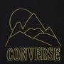 Converse Hybrid World Graphic Erkek Siyah Sweatshirt