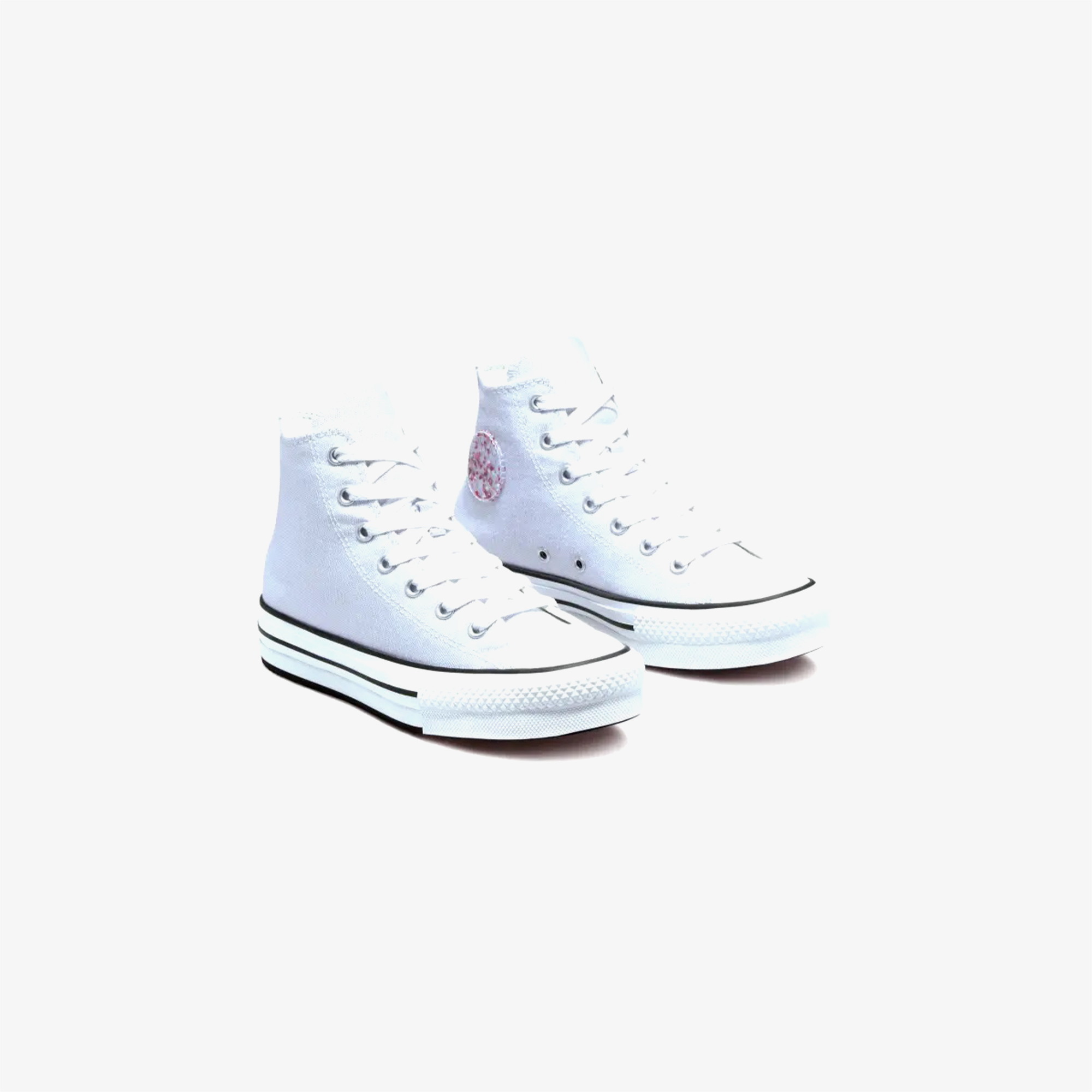 Converse Chuck Taylor All Star Eva Lift Glitter Platform Çocuk Beyaz Sneaker