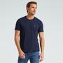 Nautica Erkek Lacivert Standart Fit Kısa Kollu T-Shirt
