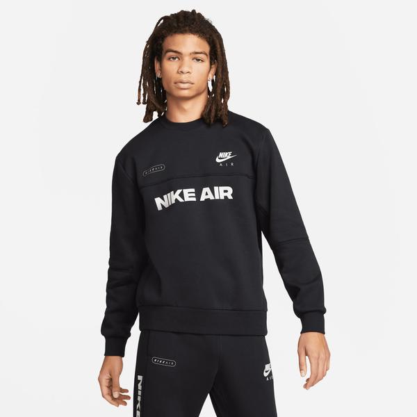 Nike Sportswear Air Erkek Siyah Sweatshirt
