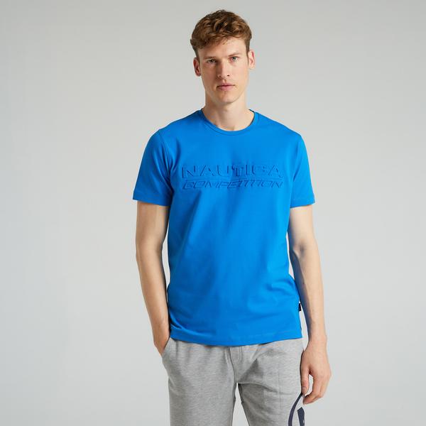 Nautica Standart Fit Erkek Mavi T-Shirt