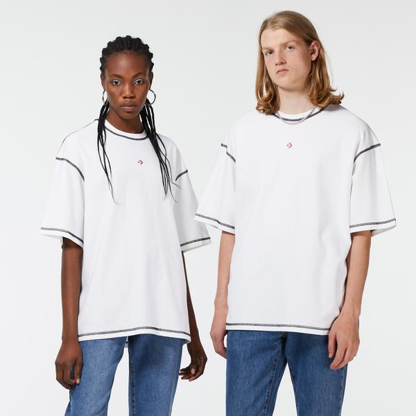 Converse Crossover Unisex Beyaz T-Shirt