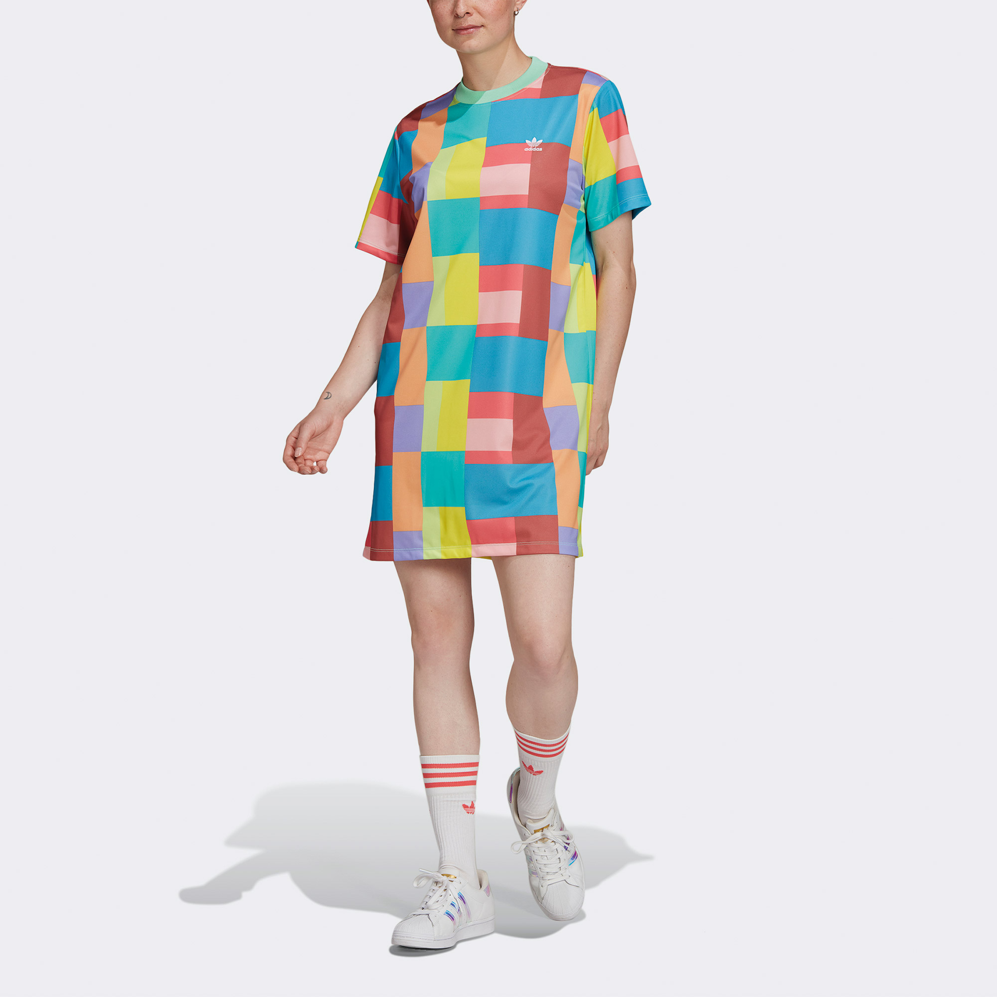 adidas  Kadın Renkli Elbise