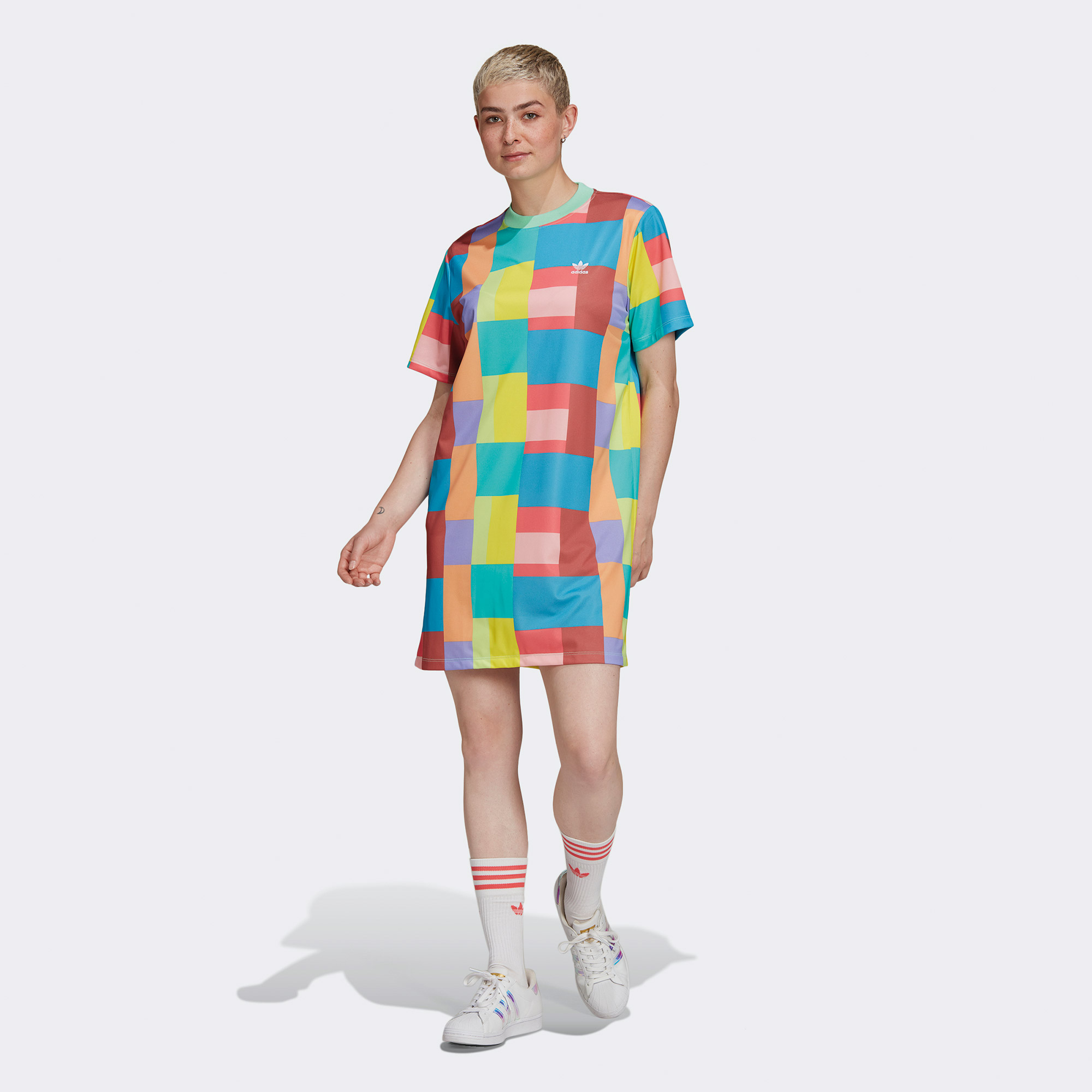 adidas  Kadın Renkli Elbise