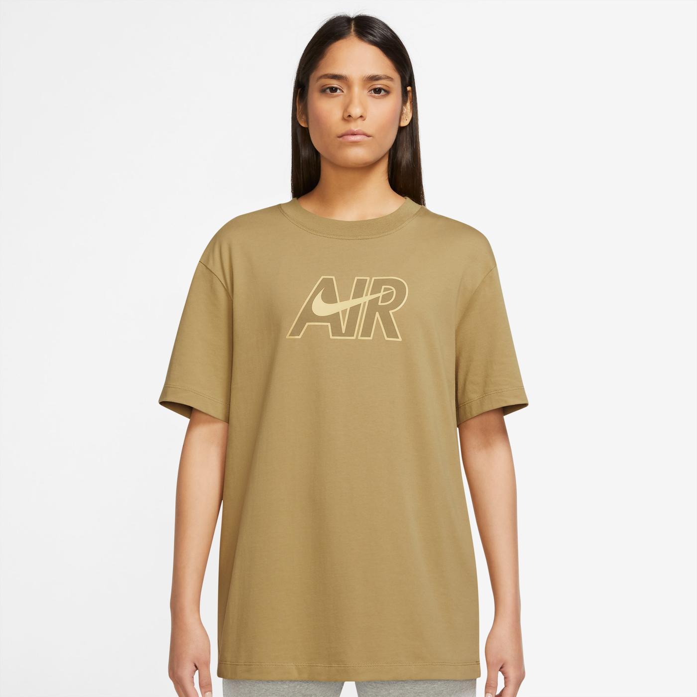 Nike Air Kadın Kahverengi T-Shirt