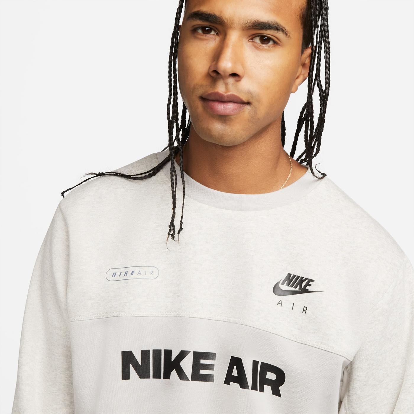 Nike Air Erkek Beyaz Sweatshirt