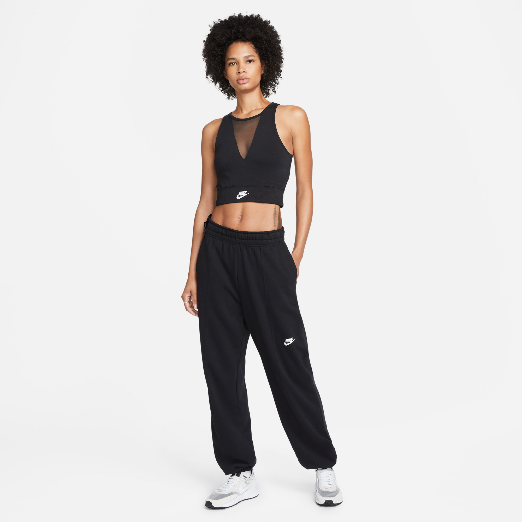 Nike Sportswear Kadın Siyah Crop