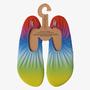 Slipstop Rainbow Kadın Renkli Havuz Ayakkabısı