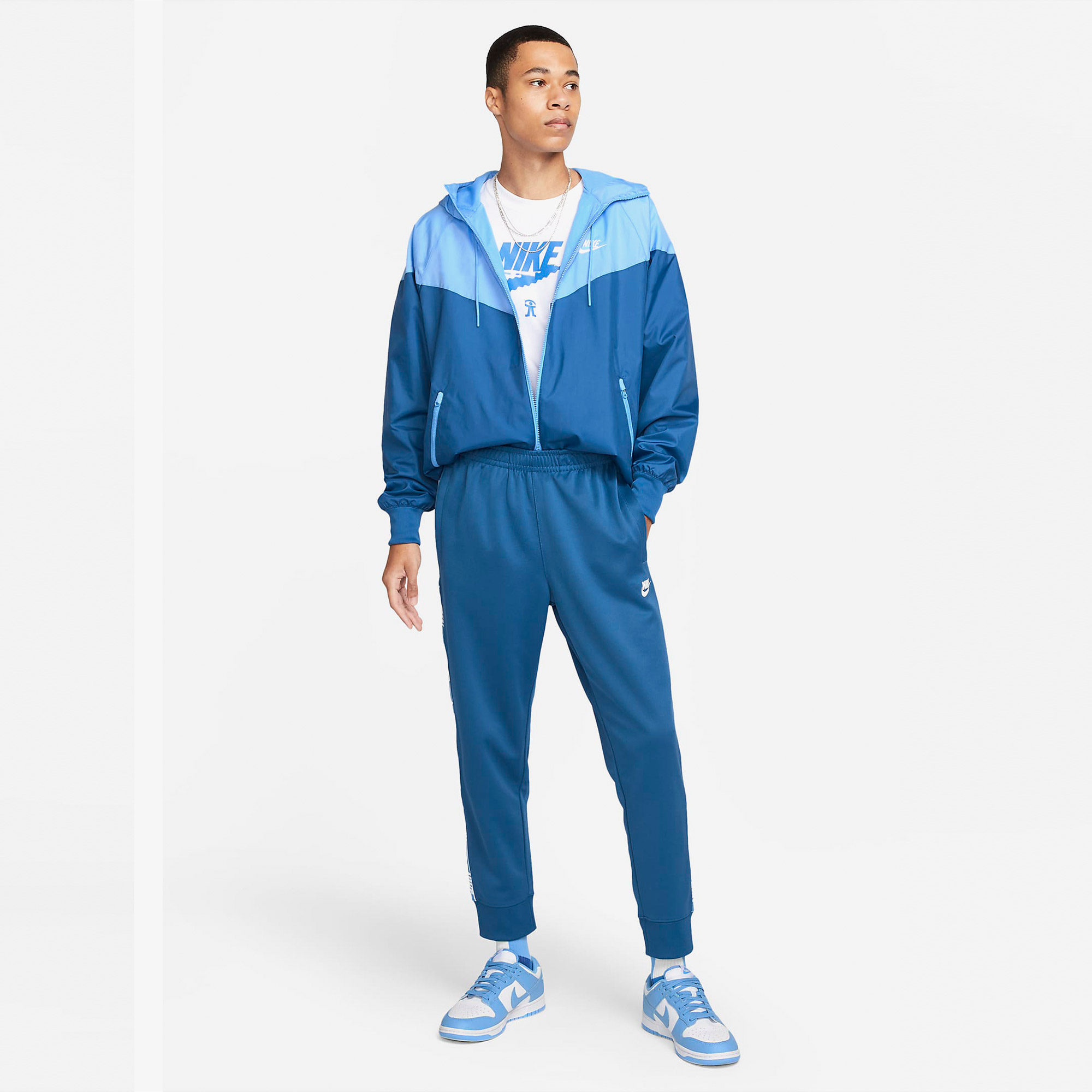 Nike Repeat Erkek Mavi Eşofman Altı
