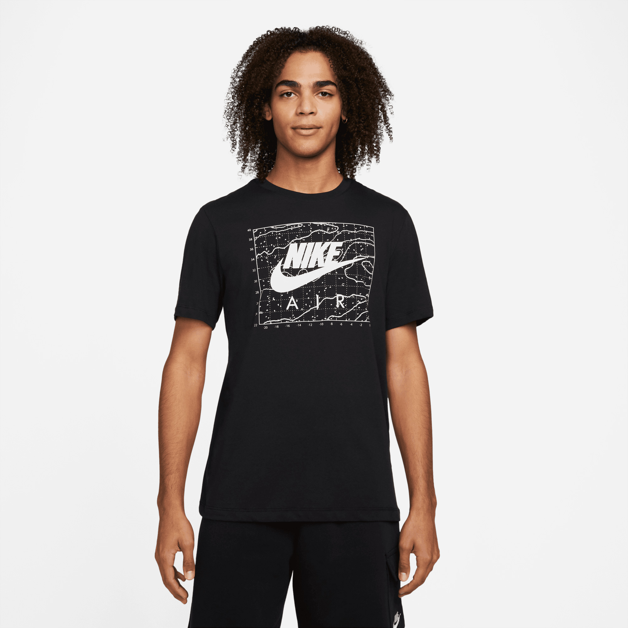 Nike Air Erkek Siyah T-shirt