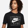 Nike Air Erkek Siyah T-shirt