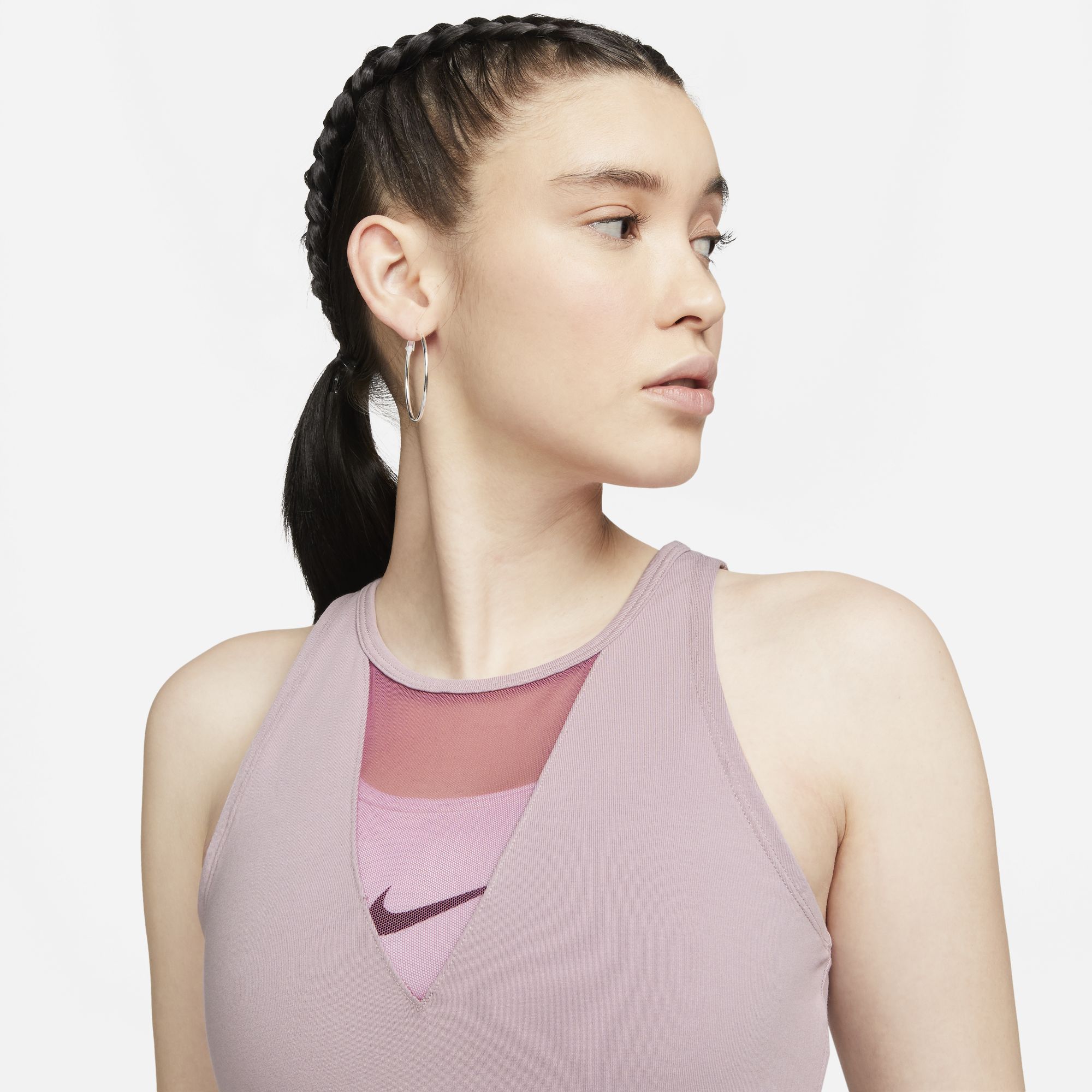 Nike Sportswear Kadın Mor T-shirt