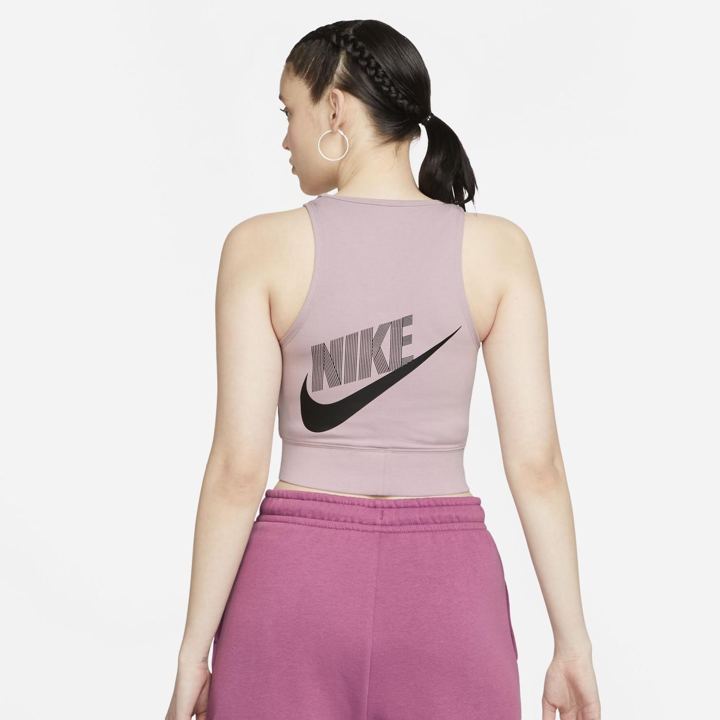 Nike Sportswear Kadın Mor T-shirt