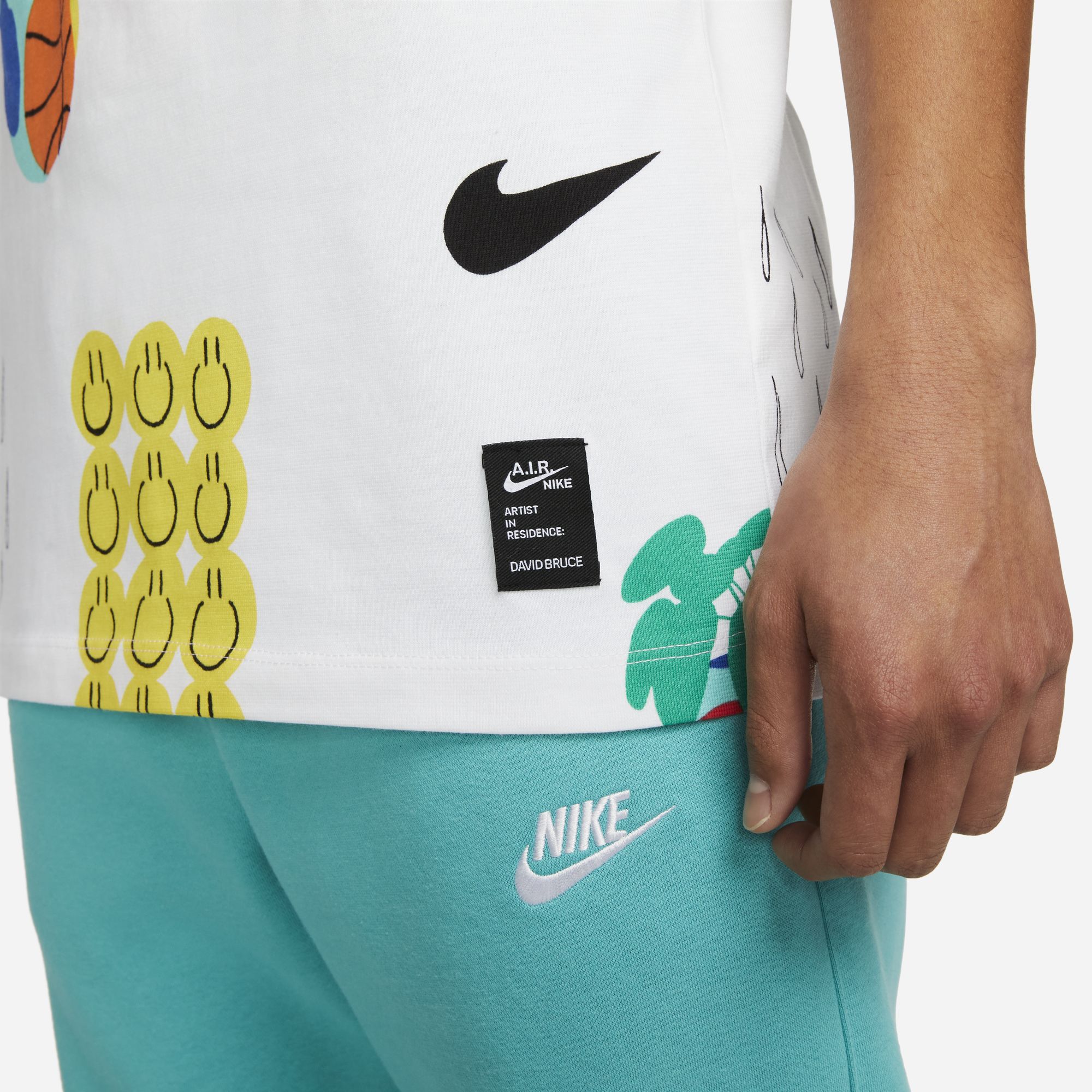 Nike Sportswear A.I.R. Max90 Erkek Beyaz T-shirt
