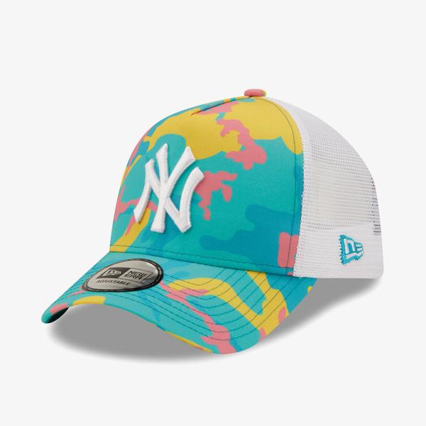 New Era New York Yankees Camo Unisex Yeşil Şapka