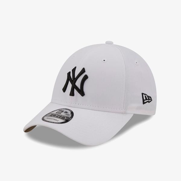 New Era Monochrome 9Forty Unisex Beyaz Şapka