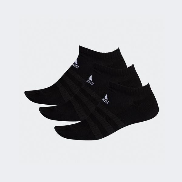 adidas Cush Low Unisex 3'lü Siyah Çorap