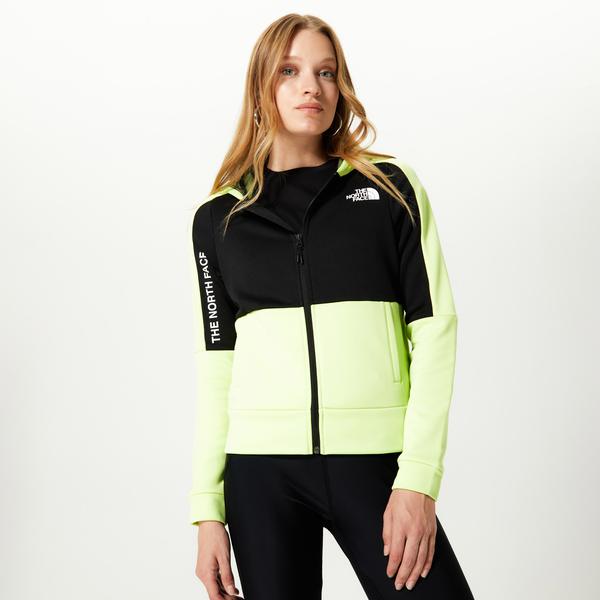 TNF Mountain Athletics Full Zip Fleece Kadın Yeşil Sweatshirt